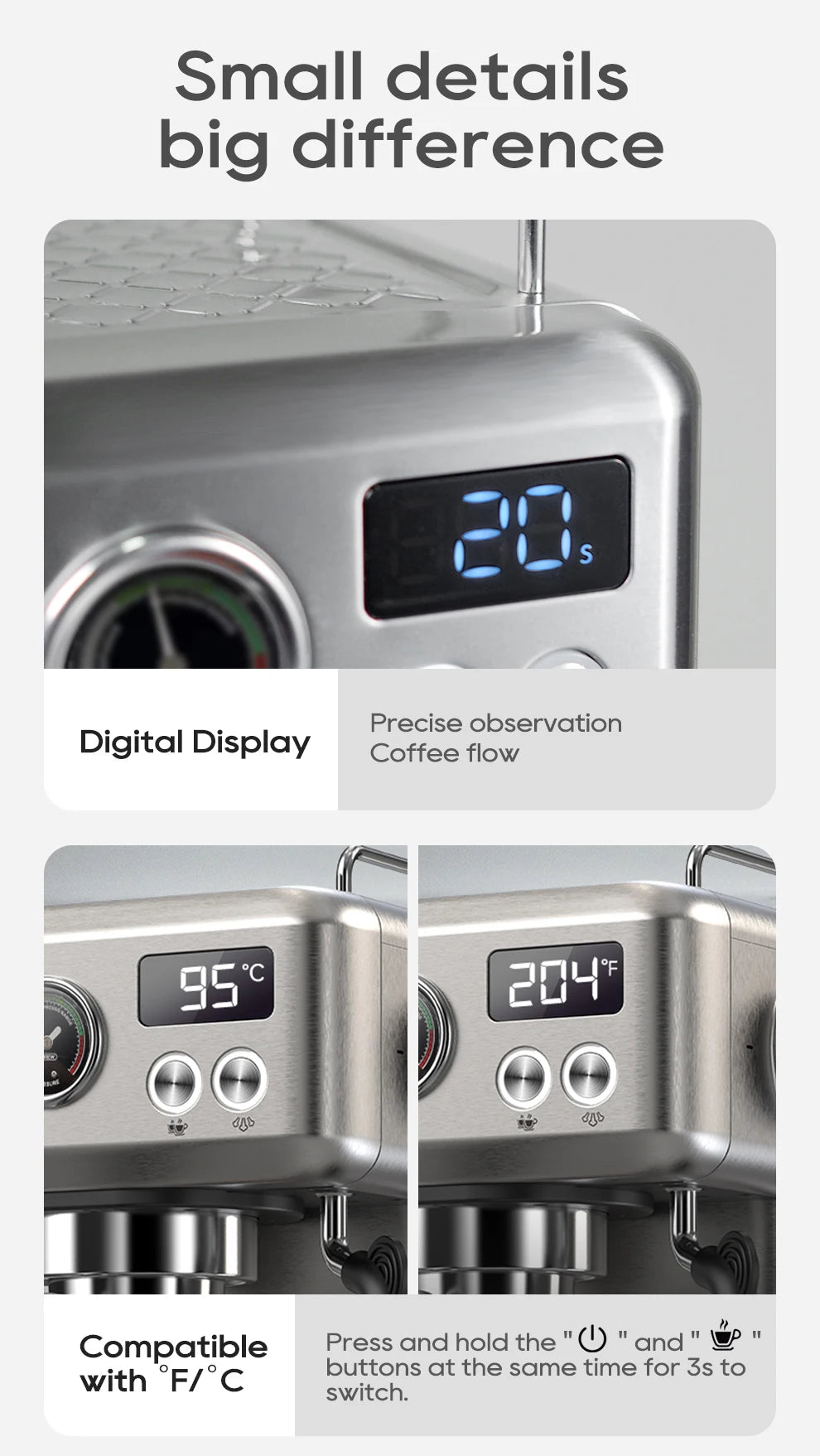 HiBREW H10A Espresso Machine| Refurb Coffee Co