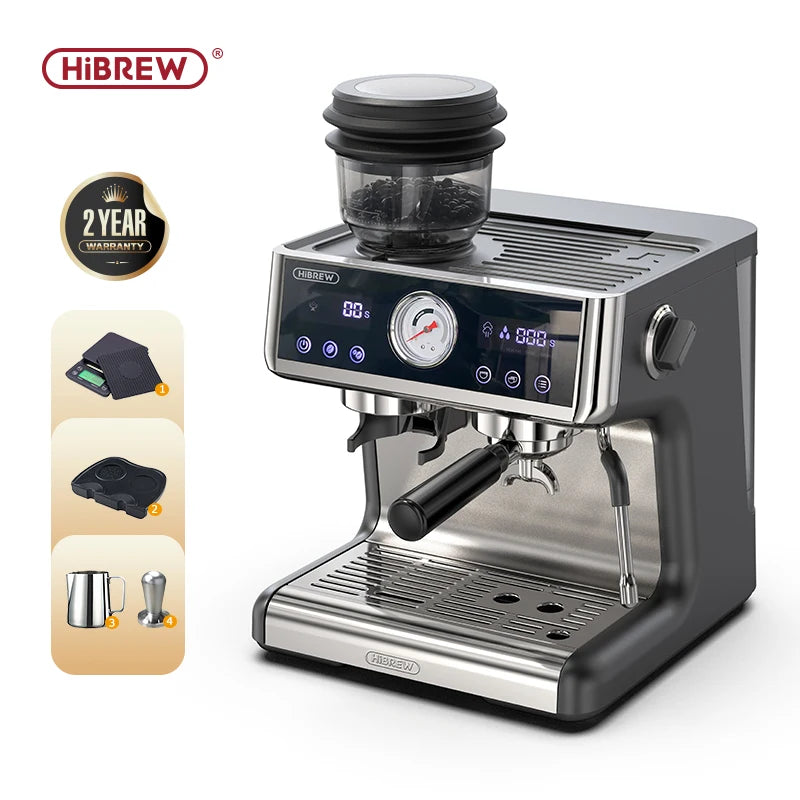 HiBREW H7A Dual Boiler Espresso Machine| Refurb Coffee Co