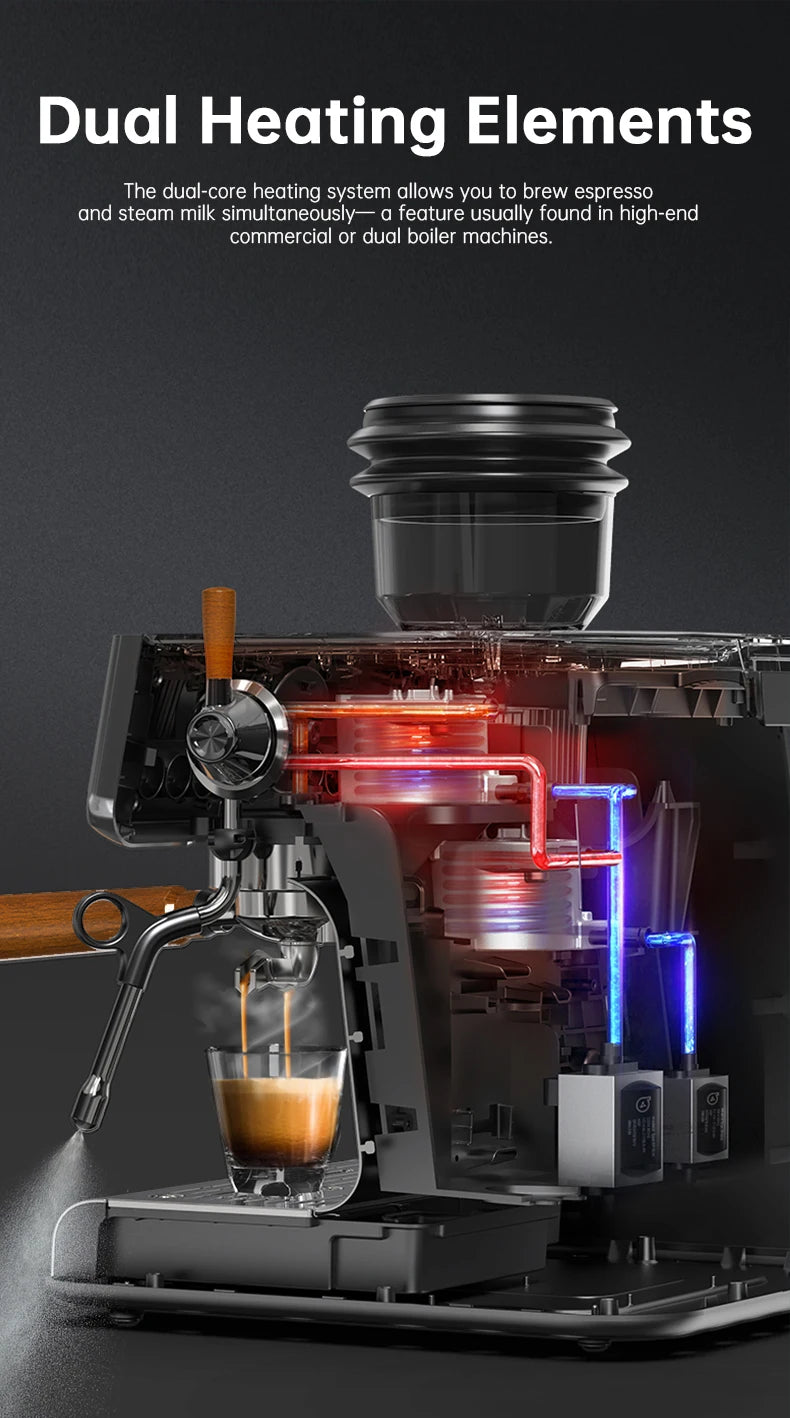 HiBREW H7B Dual Boiler Espresso Machine| Refurb Coffee Co