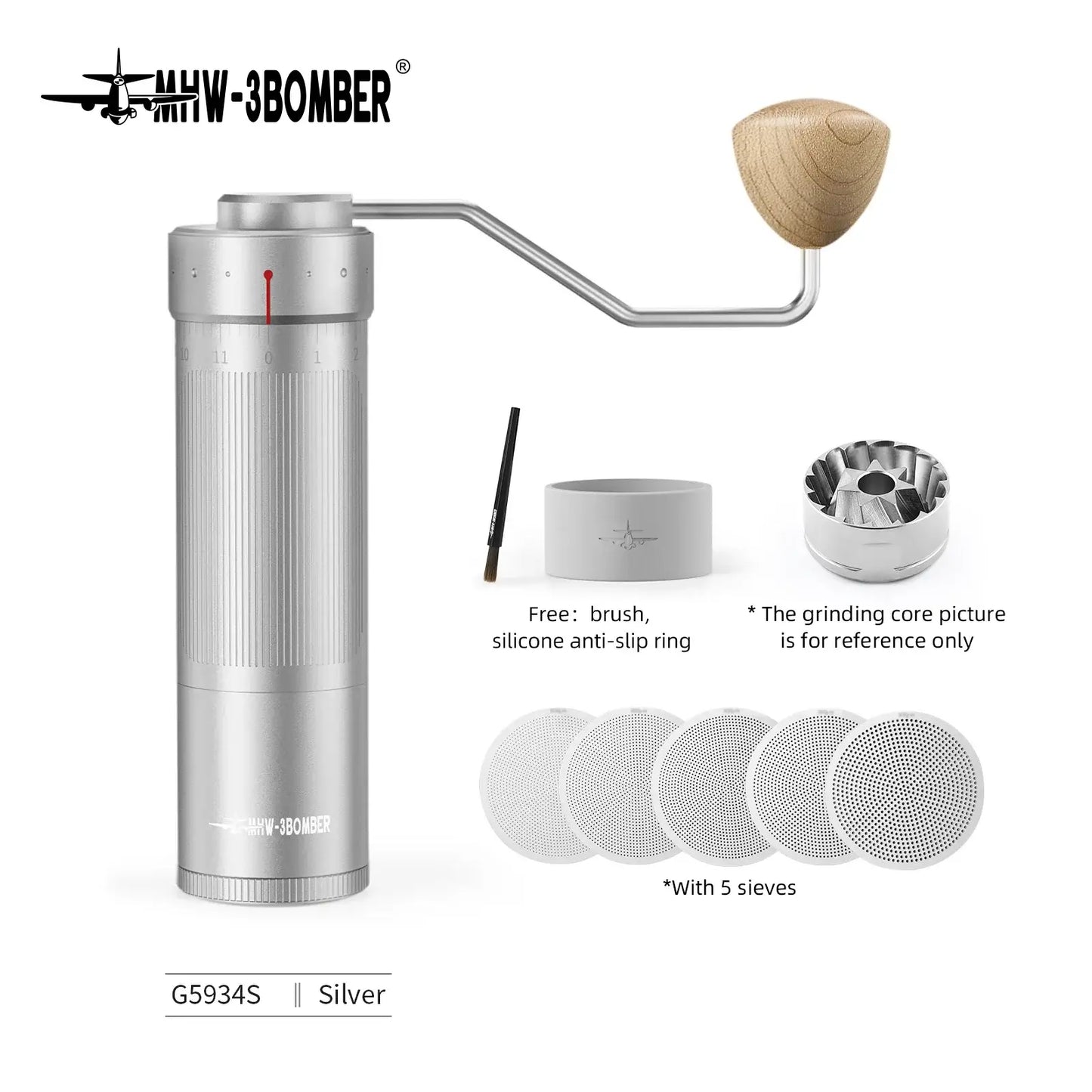 MHW-3BOMBER Manual Coffee Grinder