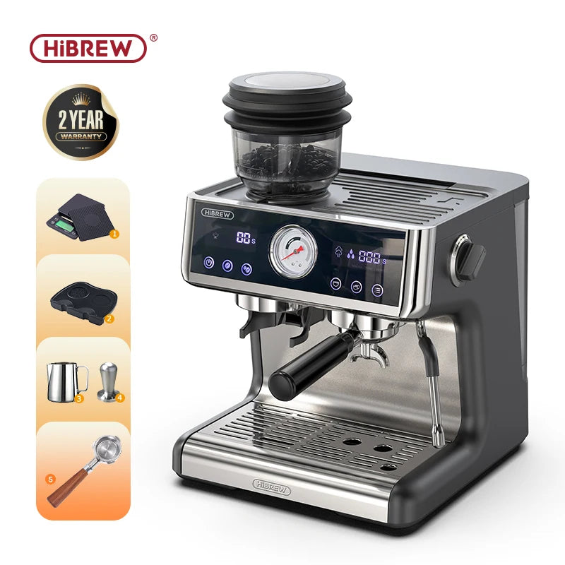 HiBREW H7A Dual Boiler Espresso Machine| Refurb Coffee Co