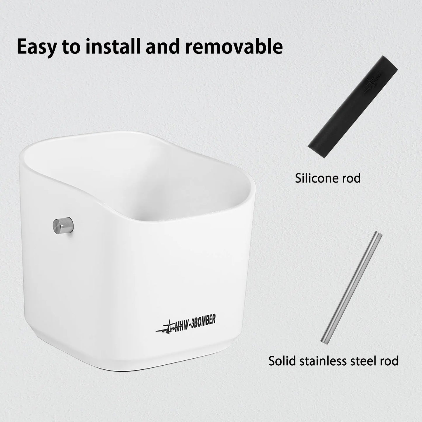 MHW-3BOMBER Coffee Grounds Knock Box