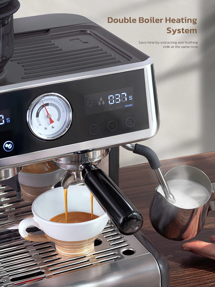 HiBREW H7A Dual Boiler Espresso Machine| Refurb Coffee Co