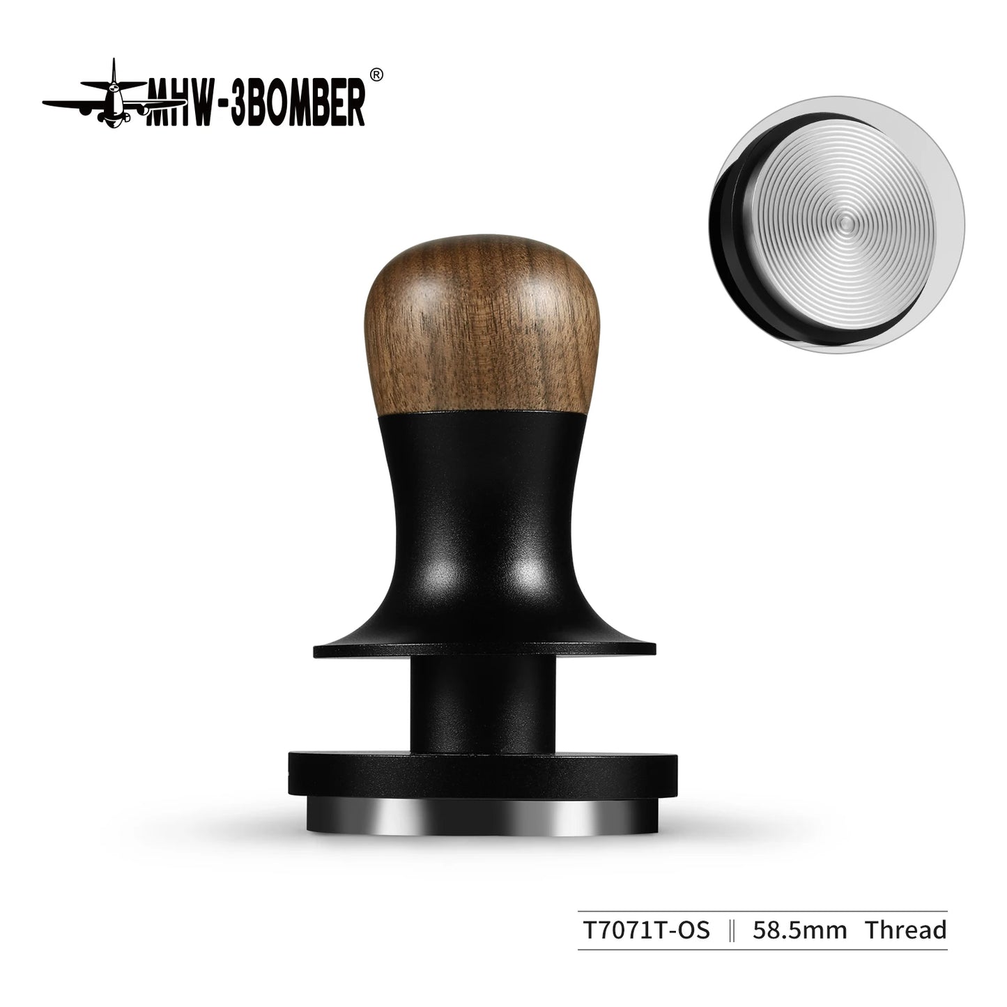 MHW-3BOMBER Espresso Tamper 30lb