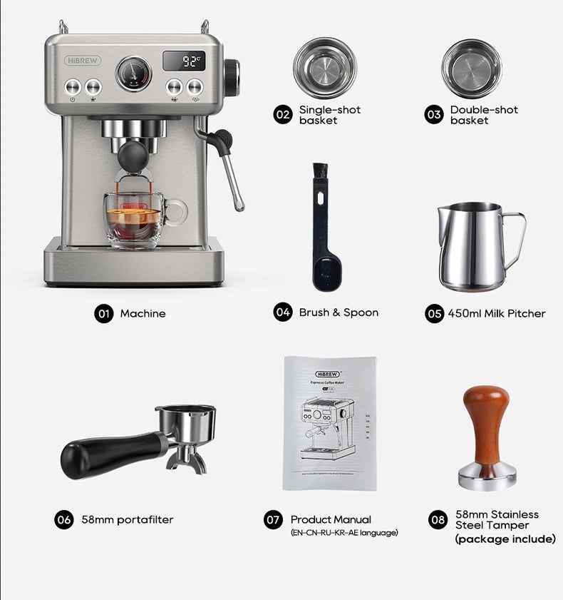HiBREW H10A Espresso Machine| Refurb Coffee Co