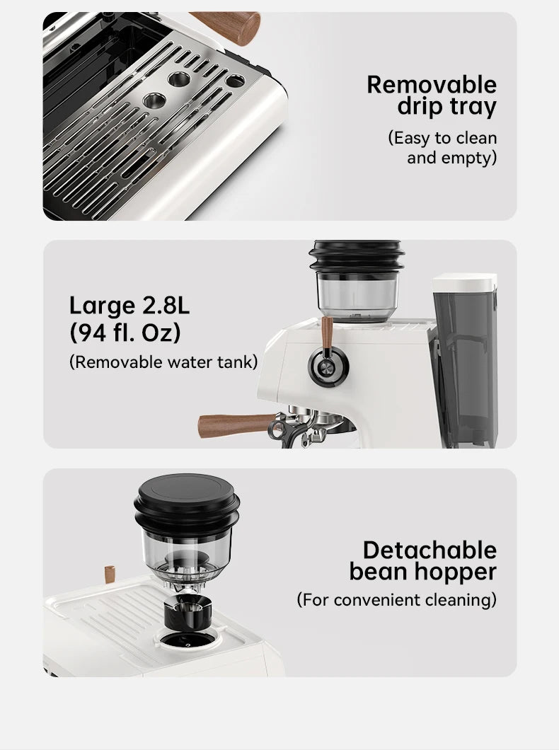 HiBREW H7B Dual Boiler Espresso Machine| Refurb Coffee Co